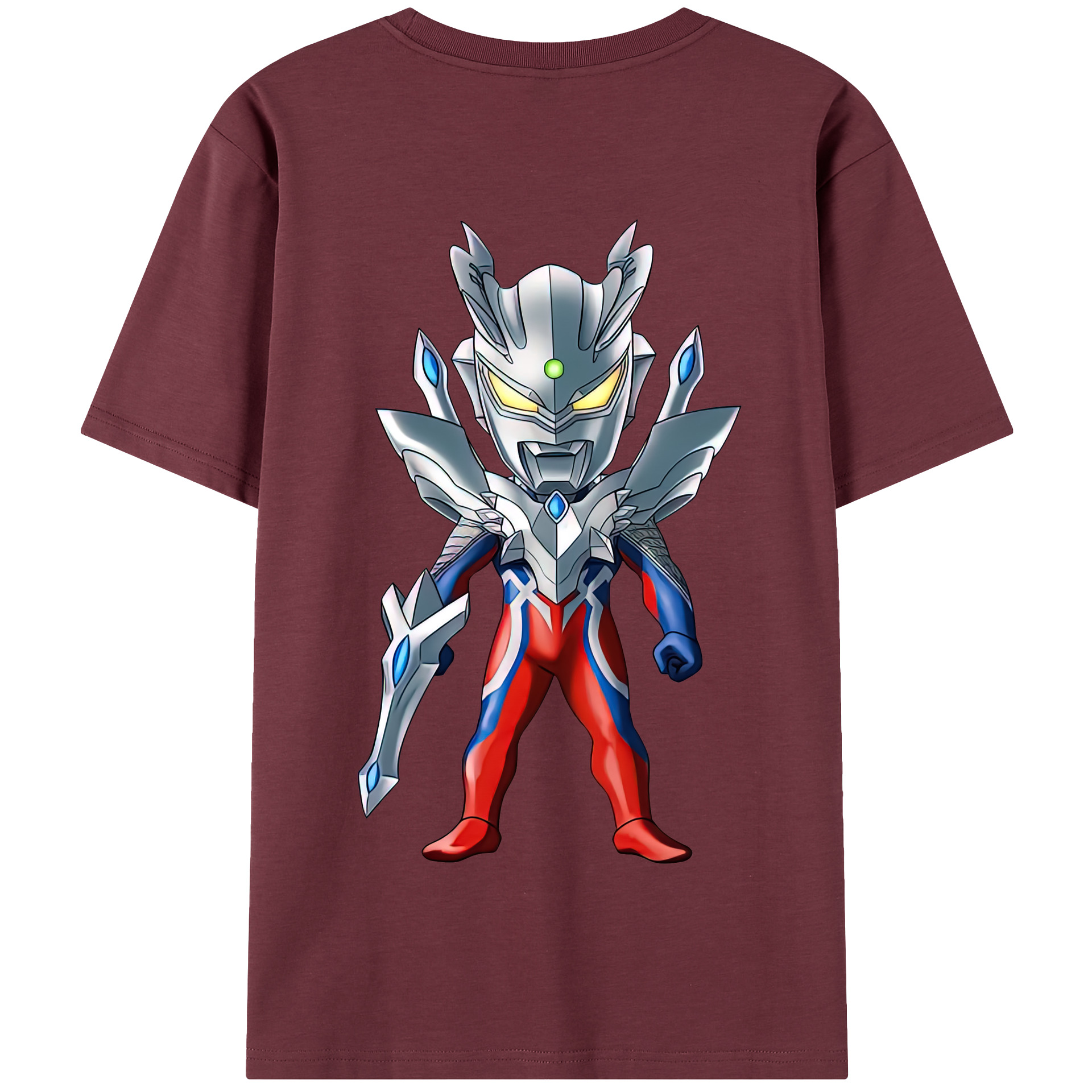 （画像用） ウルトラマン Ultraman 綿100％半袖Tシャツ（背面プリント）